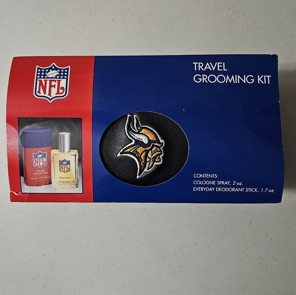 Minnesota Vikings Travel Kit Vintage NWT NOS